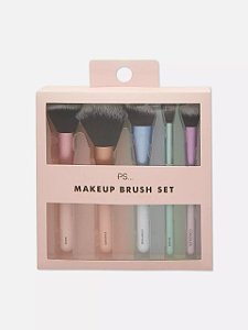 Kit de Pincéis de Maquiagem, 5 Peças, Essential Brush Set, PS... Primark