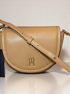Bolsa Crossbody Saddle, Bege Claro, Tommy Hilfiger