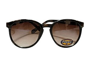 Óculos de Sol Feminino, Modelo FW95, Brown Tortoise, Fossil