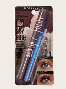 Máscara de Cílios, Lash Sensational Sky High, Burgundy Haze, Maybelline
