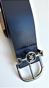 Cinto Feminino, Azul Petróleo, Tamanho M, Michael Kors