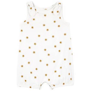 Macacão Curto de Bebê, Romper, Estampa de Girassóis, Carter’s