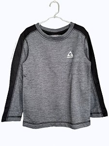 Blusa Térmica Infantil de Manga Longa, Cinza, Gerry
