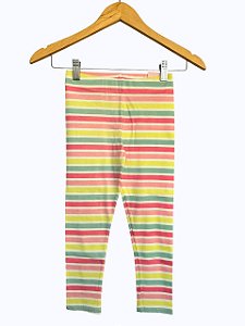 Legging Infantil, Listrada Colorida, Cynthia Rowley