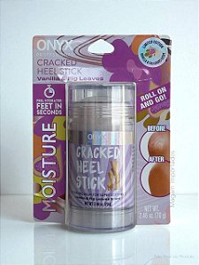 Bastão Ultra Hidratante para os Pés, Vanilla & Fig Leaves, Cracked Heel Stick, 70 g, Onyx Professional