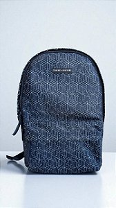 Mochila Estampada com Logo, Azul Marinho, Tommy Hilfiger