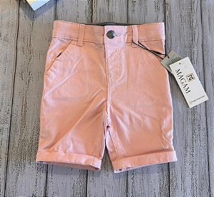 Bermuda Bebê, Algodão Rosa Claro, Primark