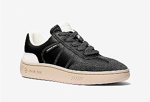 Tênis Feminino, Kai Mixed-Media Sneaker, Black, Tamanho: 36, Michael Kors