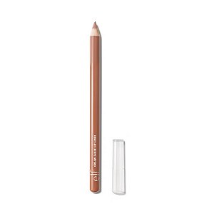 Lápis Labial Cremoso, Cream Glide Lip Liner, Truth or Bare, e.l.f. Cosmetics