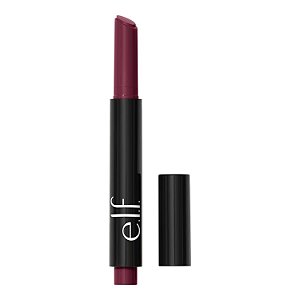Bálsamo e Gloss Labial, Pout Clout Lip Plumping Pen, Plum on Over, e.l.f. Cosmetics