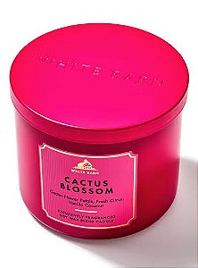 Vela Perfumada 3 Pavios, Cactus Blossom, 411g, Bath & Body Works
