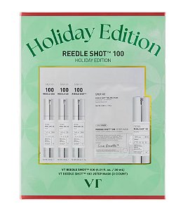Kit de Tratamento Facial Intensivo, Reedle Shot 100 Holiday Edition, VT Cosmetics