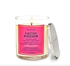 Vela Perfumada 1 Pavio, Cactus Blossom, 227g, Bath & Body Works