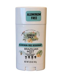 Desodorante Sem Alumínio, Brazilian Mist for Her, 64g, Power Stick