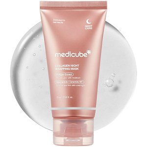 Máscara Facial Noturna Peel Off, Wrapping Mask Collagen Overnight, 75mL, Medicube