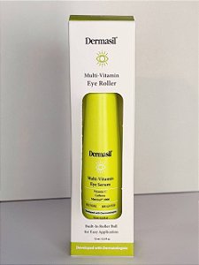 Sérum para Área dos Olhos com Roller, Multi-Vitamin Eye Roller, Dermasil