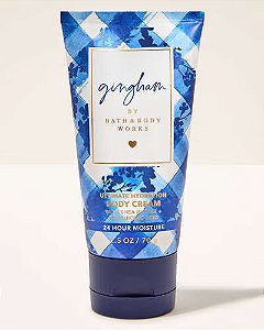 Mini Creme Hidratante Corporal, Gingham, 70g, Bath & Body Works
