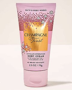 Mini Creme Hidratante Corporal, Champagne Toast, 70g, Bath & Body Works