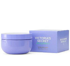 Esfoliante Corporal Cremoso, Blue Jasmine Water Lily, Whipped Body Scrub, 216g, Victoria’s Secret