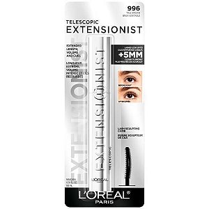 Máscara de Cílios, Telescopic Extensionist, True Brown, L’Oréal Paris