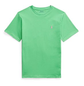 Camiseta Logo Infantil, Verde Claro, Polo Ralph Lauren