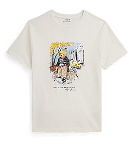Camiseta Infantil Polo Bear, Branca, Polo Ralph Lauren