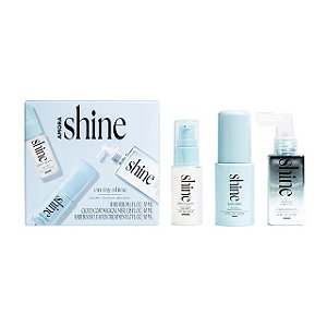 Kit Tratamento Capilar, Shine On My Shine Set, 3 Unidades, Amora