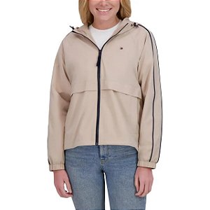 Jaqueta Corta Vento Feminina, Bege, Tommy Hilfiger