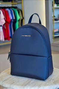 Mochila Média, Azul Marinho, Tommy Hilfiger