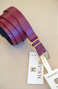 Cinto Feminino, Bordô, Calvin Klein