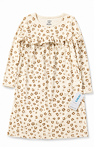 Camisola Infantil em Fleece, Estampa de Leopardo, Carter´s