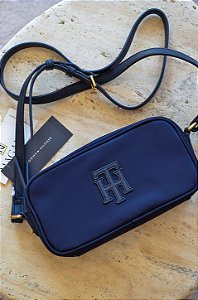 Bolsa Transversal Retangular, Azul Marinho, Tommy Hilfiger