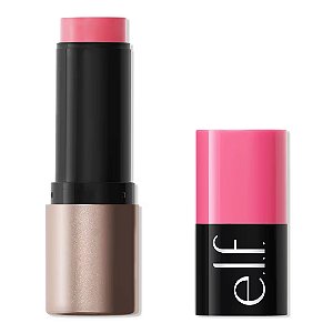Blush Cremoso em Bastão, Soft Glam Cream Blush, Cor: Gumball, e.l.f. Cosmetics