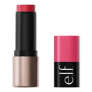 Blush Cremoso em Bastão, Soft Glam Cream Blush, Cor: Heat Check, e.l.f. Cosmetics -