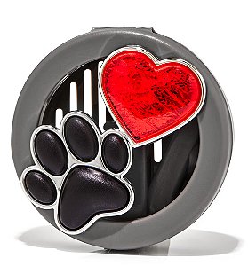 Suporte Fragrância para Carro, Paw e Heart, Bath & Body Works