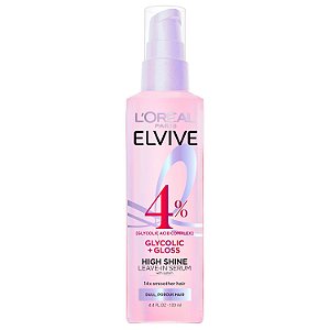 Sérum Leave-In Brilho Intenso, Elvive Glycolic + Gloss High-Shine Leave-In Serum, 130mL, L'Oréal Paris