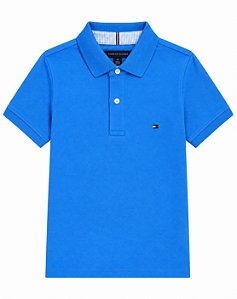 Camiseta Polo Masculina, Azul Royal, Tommy Hilfiger