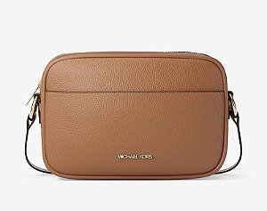 Bolsa Crossbody, LG Jet Set Camera, Luggage, Michael Kors
