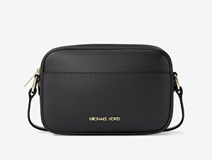 Bolsa Crossbody, Small Jet Set Camera, Black, Michael Kors