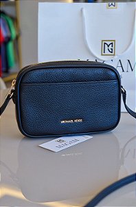 Bolsa Crossbody, Small Jet Set Camera, Black, Michael Kors