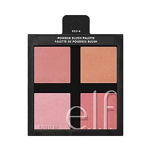 Paleta de Blush em Pó, Powder Blush Palette Light, e.l.f. Cosmetics