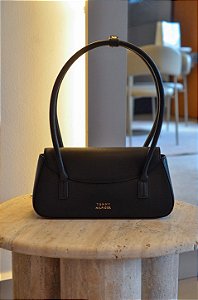 Bolsa de Ombro Retangular, Preta, Tommy Hilfiger