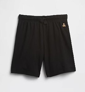 Short Infantil, Urso Brannan, Preto, Gap