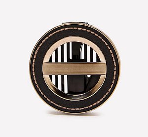 Suporte Fragrância para Carro, Preto Couro, Bath & Body Works