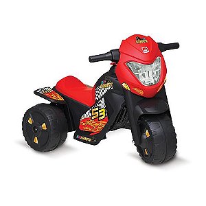 Triciclo Moto Elétrica Infantil Masculina XT3 Cross 2 Marchas Azul -  Bandeirante - Isas Brinquedos e Bikes