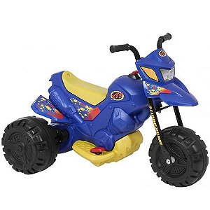 Moto Elétrica Infantil Gatinha 2 Marchas Bandeirante