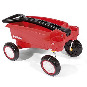 Carrinho Passeio Brinquedo Infantil Pedal Truck Motoca Guia Cor