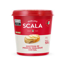 MANTEIGA COM SAL POTE 500 G SCALA