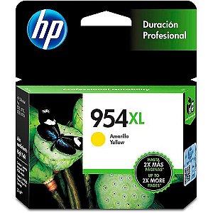 Cartucho Original HP 954XL Amarelo (L0S68AB) Para HP Deskjet 7720, 7740, 8210, 8710, 8720 CX 1 UN