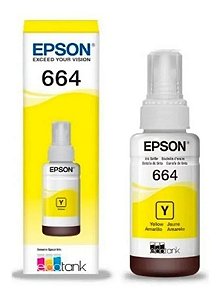 Refil de Tinta Original Amarelo Epson T664420